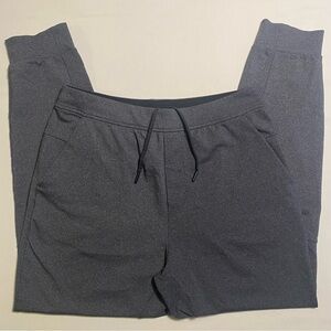 Lululemon Intent Joggers Men L Dark Gray Tapered Stretch Sportswear
